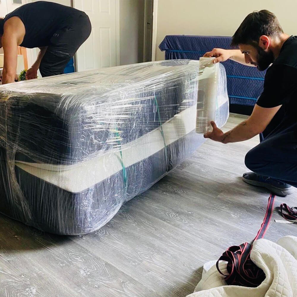 CarePhilly Movers truck loaded after a completed move