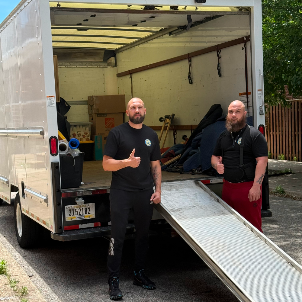 CarePhilly Movers white glove wrapped furniture